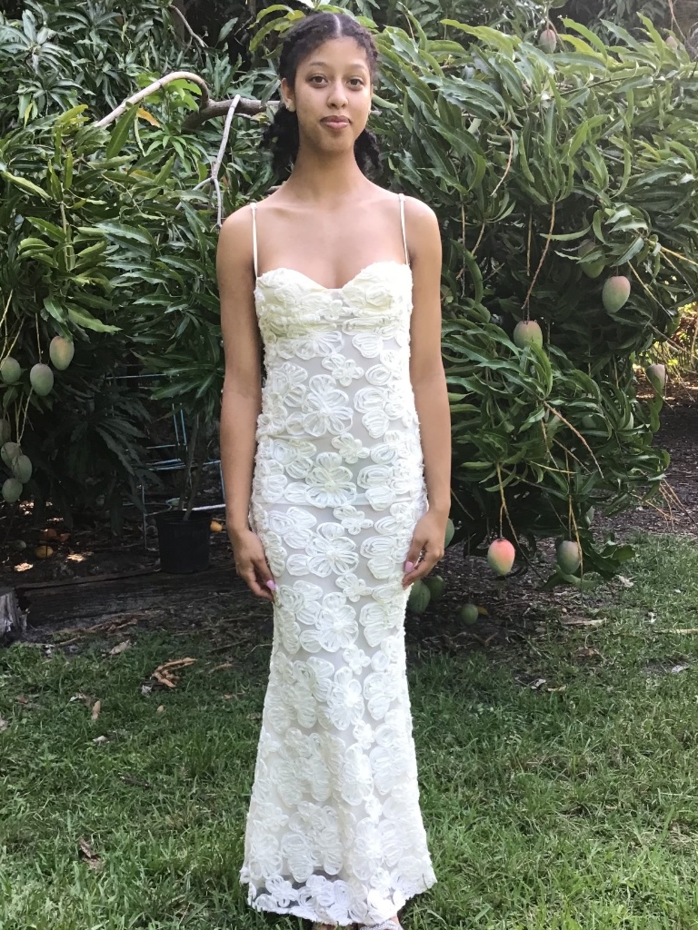 Vintage Peppermayo maxi Dress with roses